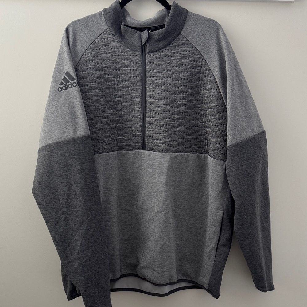 Adidas Two-Tone Gray Pullover